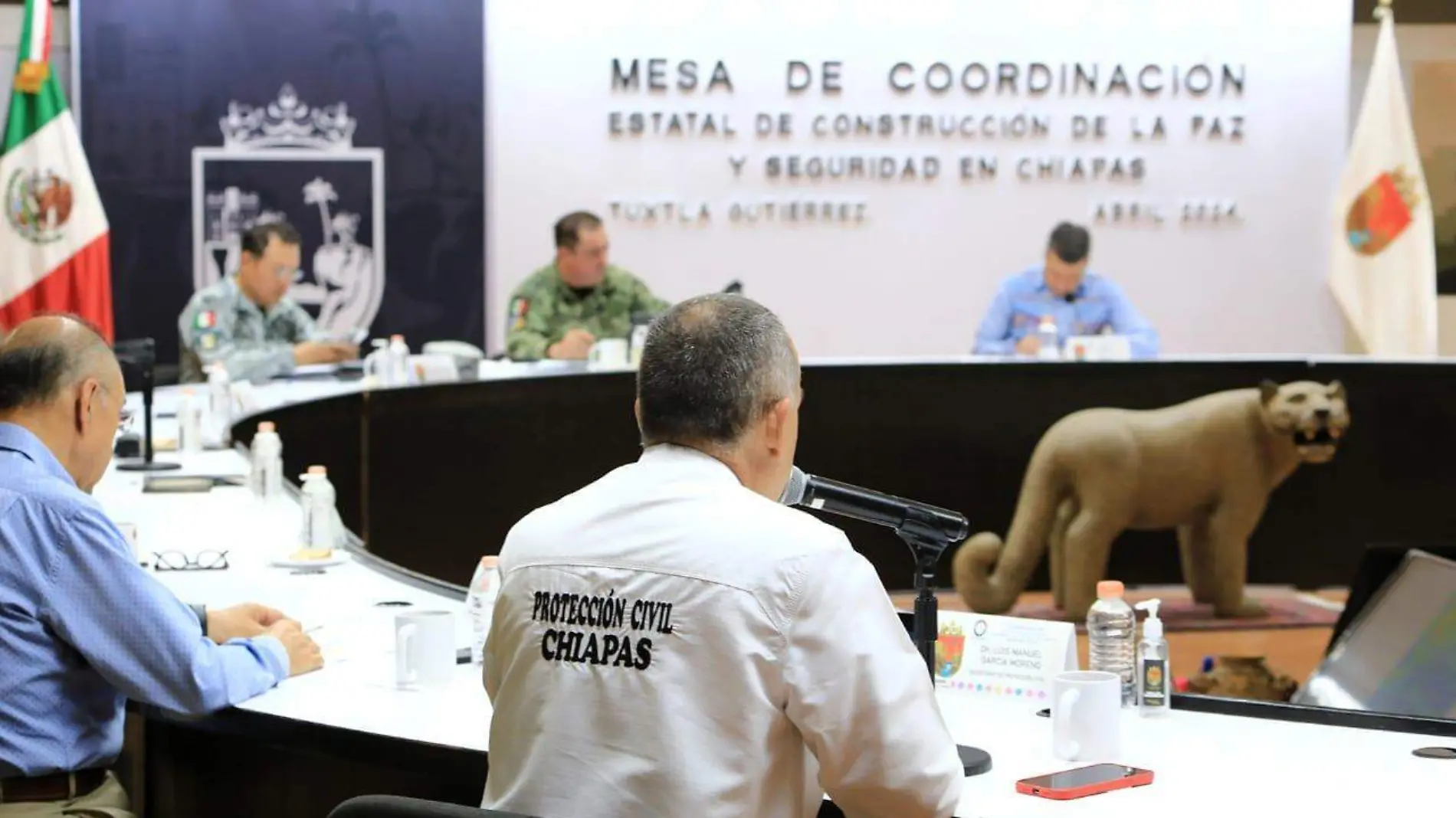 mesa de seguridad de chiapas